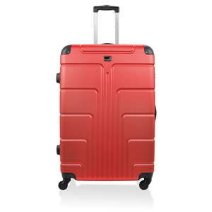 Czerwona walizka na kółkach Blue Star Ottawa, 75 l