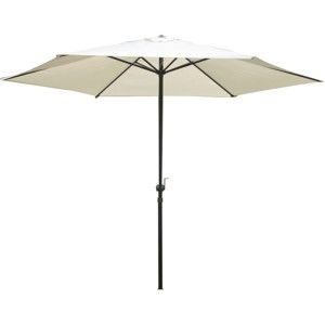 Szary parasol ogrodowy 300x300 cm – Garden Pleasure
