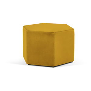 Żółty puf Milo Casa Marina, ⌀ 60 cm