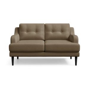 Brązowa sofa 2-osobowa Marie Claire GABY