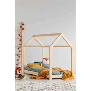 Łóżko dziecięce z drewna sosnowego 120x200 cm Mila M - Adeko