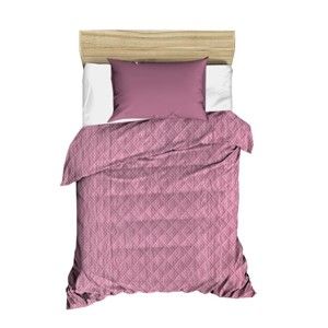 Fioletowa pikowana narzuta na łóżko Cihan Bilisim Tekstil Amanda, 160x230 cm
