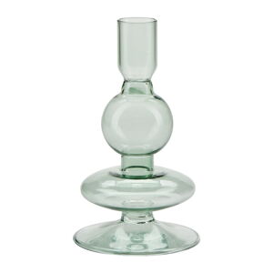 Zielony szklany świecznik Bahne & CO