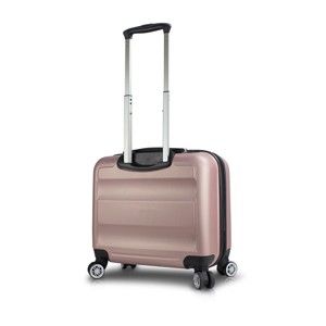 Różowa walizka na kółkach z USB My Valice COLORS LASSO Cabin Suitcase