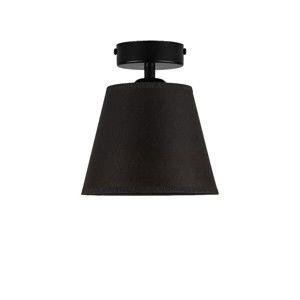 Czarna lampa sufitowa Sotto Luce IRO Parchment, ⌀ 16 cm