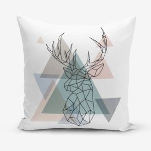 Poszewka na poduszkę z domieszką bawełny Minimalist Cushion Covers Deer, 45x45 cm