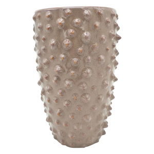 Szaroróżowy wazon ceramiczny PT LIVING Spotted, wys. 25 cm