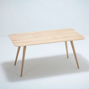 Stół z drewna dębowego Gazzda Stafa, 160x90x75,5 cm
