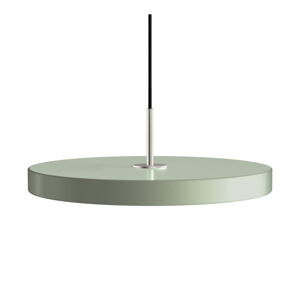 Jasnozielona lampa wisząca LED z metalowym kloszem ø 43 cm Asteria Medium – UMAGE