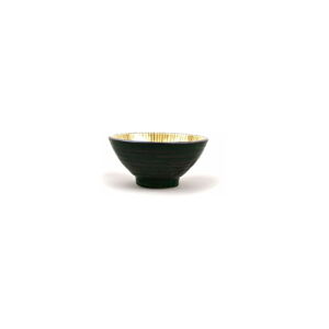 Zielono-żółta ceramiczna miska MIJ, ø 16 cm