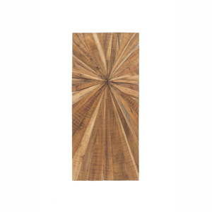 Drewniana dekoracja ścienna WOOX LIVING Sun, 100x45 cm