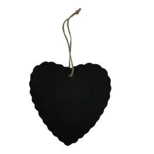 Tabliczka do pisania w kształcie serca Antic Line Heart Decor