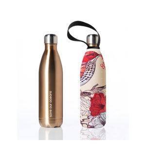 Podróżna butelka termiczna z pokrowcem BBYO Bird Koru, 750 ml
