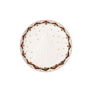Porcelanowy talerz z motywem świątecznym Villeroy & Boch, ø 25,5 cm