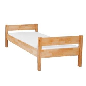 Łożko dziecięce z litego drewna bukowego Mobi furniture Mia, 200x90 cm