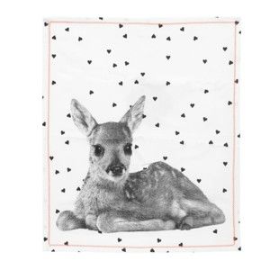 Ścierka kuchenna PT LIVING Hearts Deer, 50x70 cm