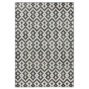 Czarno-biały dywan Hanse Home Duo, 160x230 cm