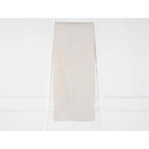 Kremowobiały ręcznik ręcznik z włókien bambusowych Edith, 90x150 cm