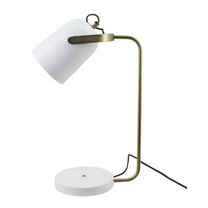 Biała lampa stołowa 360 Living Carona