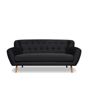 Antracytowoszara sofa Cosmopolitan design London, 162 cm