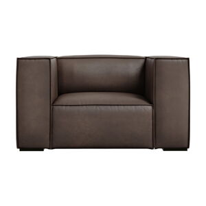 Brązowy skórzany fotel Madame – Windsor & Co Sofas