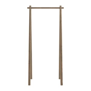 Brązowy stojak na ubrania z litego drewna sosnowego Hongi – Karup Design