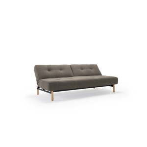 Brązowoszara rozkładana sofa Innovation Ample Sofa Bed Kenya Taupe, 115x210 cm