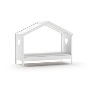 Białe łóżko dziecięce w kształcie domku 90x200 cm Amori – Vipack
