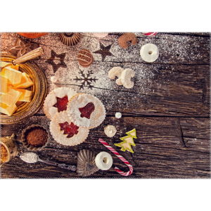 Dywan Vitaus Christmas Period Cookies, 50x80 cm