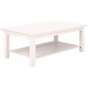Biały stolik z litego drewna sosnowego Støraa Monty