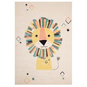 Beżowokremowy dywan dziecięcy Hans Home Lion, 120x170 cm