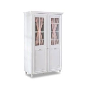Biała szafa Romantica 2 Door Wardrobe With Window