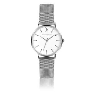 Damski zegarek z paskiem ze stali nierdzewnej Emily Westwood Simplemente