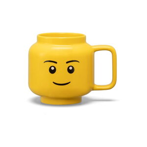 Żółty ceramiczny kubek dla dzieci 530 ml Head – LEGO®