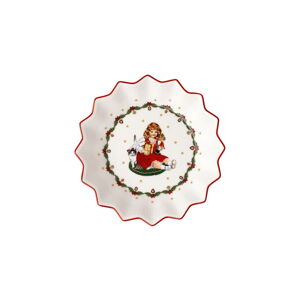Porcelanowa miseczka z motywem świątecznym Villeroy & Boch, ø 16,4 cm