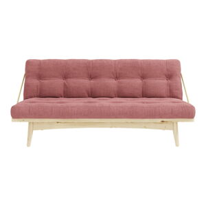 Różowa rozkładana sofa 190 cm Grab Clear – Karup Design