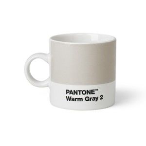 Jasnoszary kubek Pantone Espresso, 120 ml