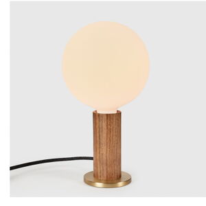 Brązowa lampa stołowa ze ściemniaczem (wys. 28 cm) Knuckle – tala