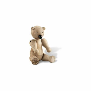 Figurka z litego drewna dębowego Kay Bojesen Denmark Bear