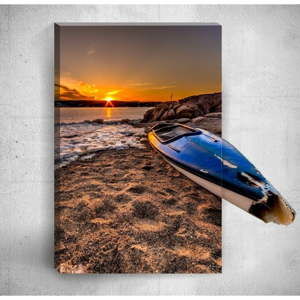 Obraz 3D Mosticx Sunset At Beach, 40x60 cm