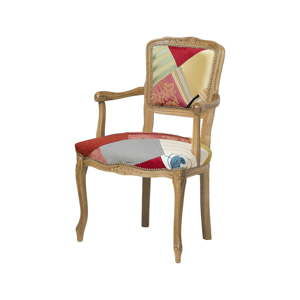 Drewniane krzesło Evergreen House Patchwork Hanz