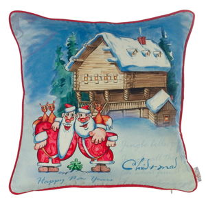 Świąteczna poszewka na poduszkę Apolena Comfort Friends, 43x43 cm