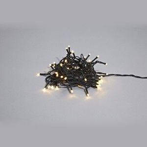 Czarna girlanda świetlna LED Markslöjd Sken Black, 80 lampek