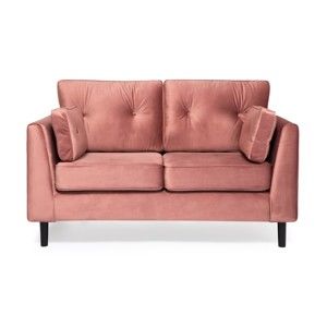 Jasnoróżowa sofa 2-osobowa Vivonita Portobello