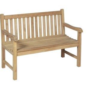 Ogrodowa ławka 2-osobowa z drewna tekowego ADDU Solo