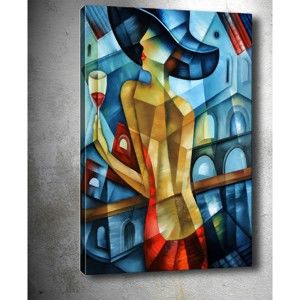 Obraz Tablo Center Cubistic Lady, 50x70 cm