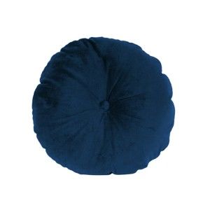 Niebieska poduszka bawełniana PT LIVING, ⌀ 45 cm