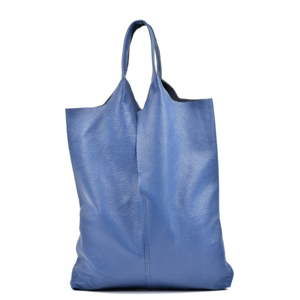 Niebieska skórzana torebka Isabella Rhea Pemlio