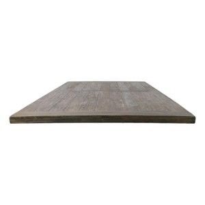 Szary blat do stołu z drewna tekowego HSM collection, 240x100 cm
