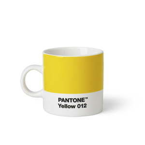 Jasnożółty kubek Pantone Espresso, 120 ml